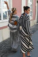 Thumbnail for caption_Model wears Crochet Mix Emma Dress in UK size 10/ US 6