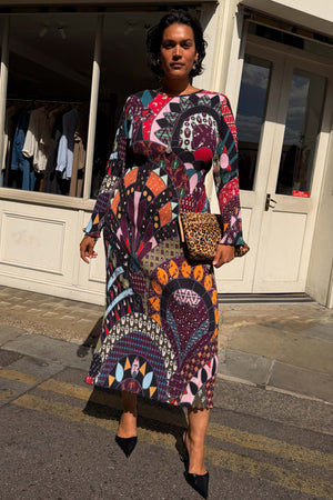 Black Casablanca Gaia Dress