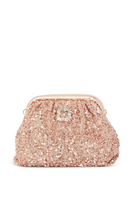 Thumbnail for Gold Sequin Clutch Bag