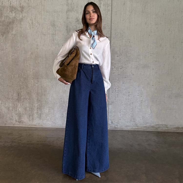 Denim Pallazzo Jan Jean
