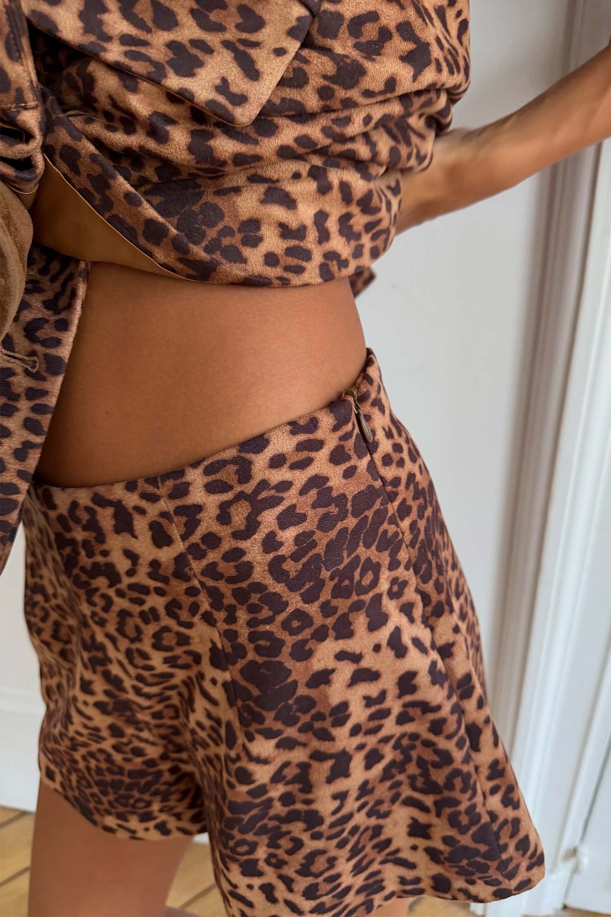 Leopard Hot Pants