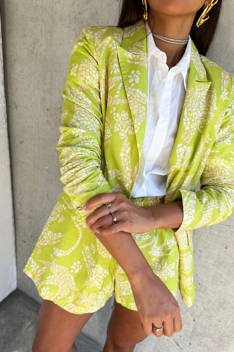 Lime Mosaic Taylor Blazer â Never Fully Dressed