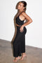 Black Linen Mimi Dress