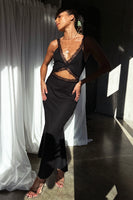 Thumbnail for Black Linen Mimi Dress