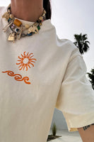 Thumbnail for Cream Mind Body and Soul T-Shirt