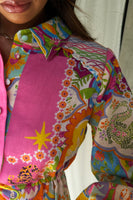 Thumbnail for Mosaic Savannah Mini Dress Petite