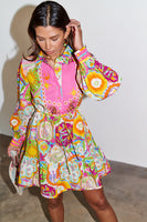 Thumbnail for Mosaic Savannah Mini Dress Petite