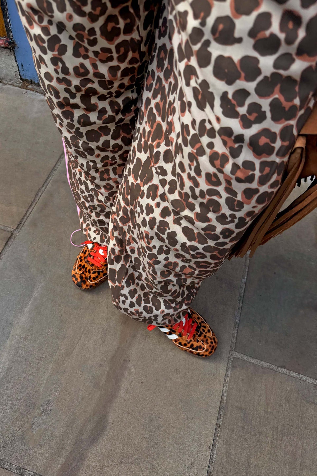 Leopard Padded Reversible Trouser