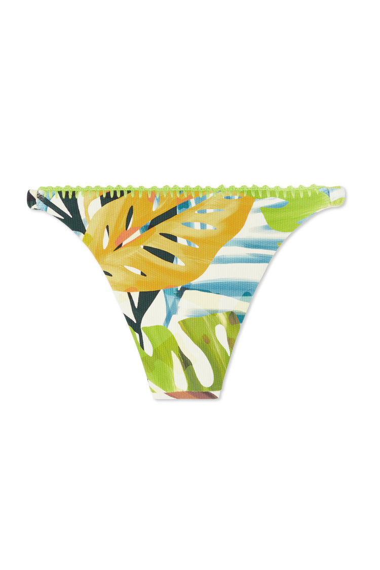 Palm Leaf Bikini Bottom