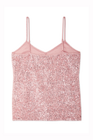 Thumbnail for Pink Sequin Cami Top
