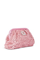 Thumbnail for Pink Sequin Clutch Bag