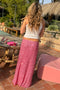 Pink Sequin Dorris Skirt