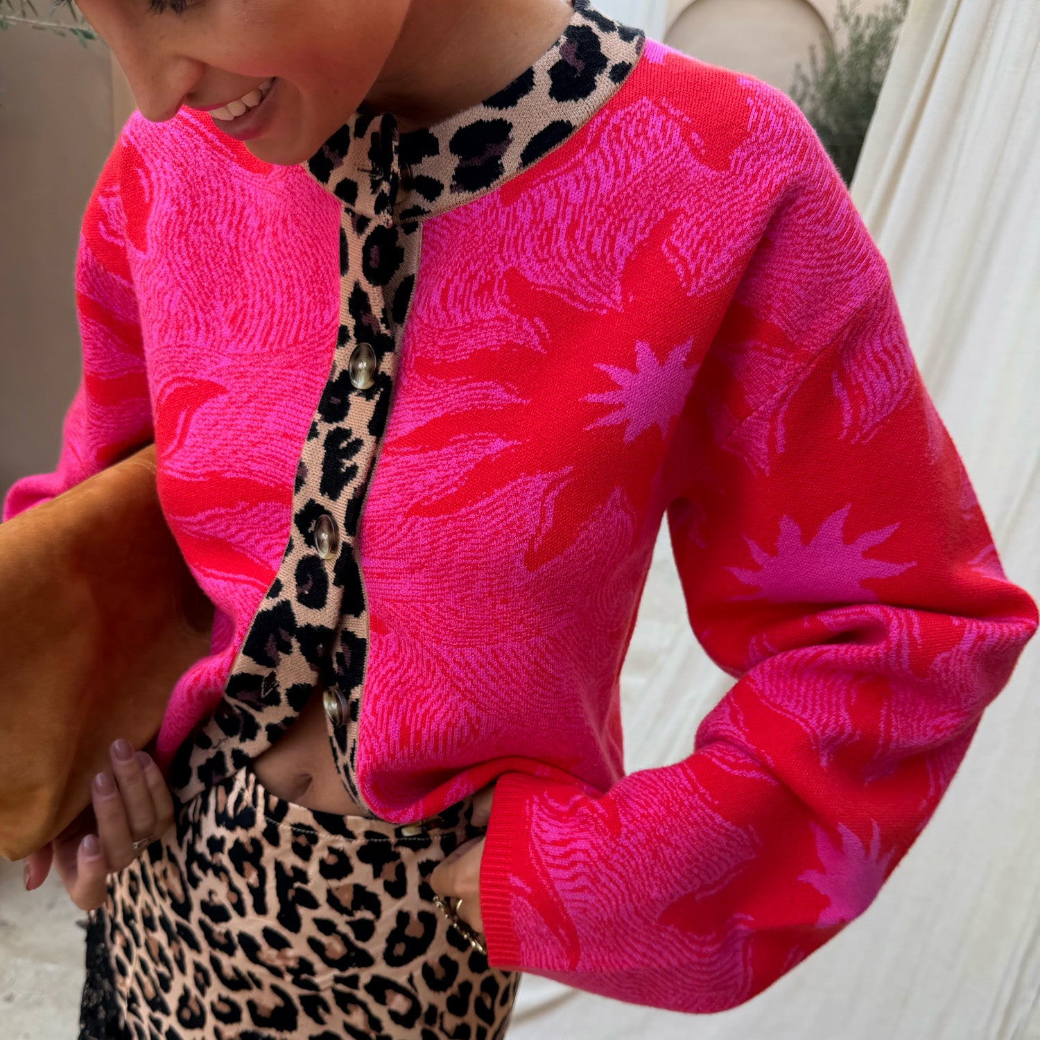 strapless open back dress Pink Soleil Cardigan – Never Fully Dressed
