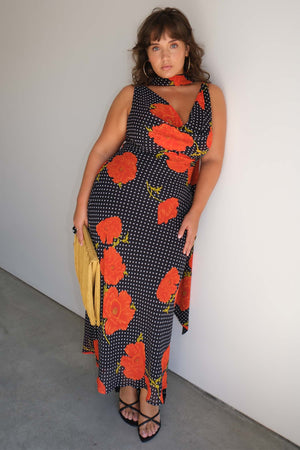 Black Poppy Sophie Dress
