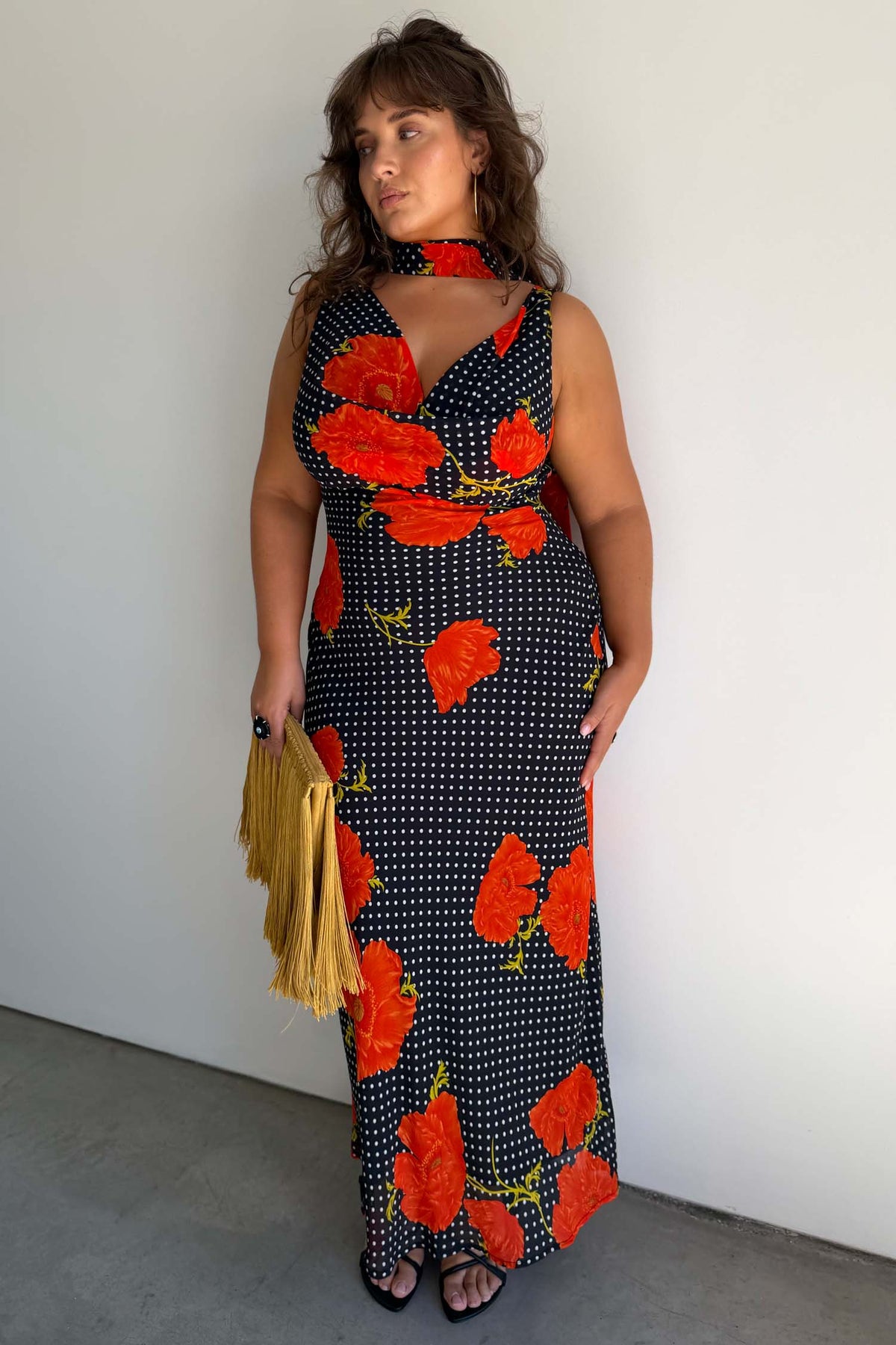 Black Poppy Sophie Dress