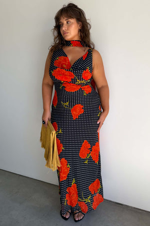 Black Poppy Sophie Dress