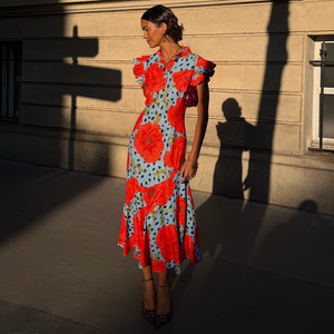 Blue Deer Poppy Remi Dress