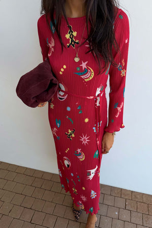 Red Dusk Gaia Dress