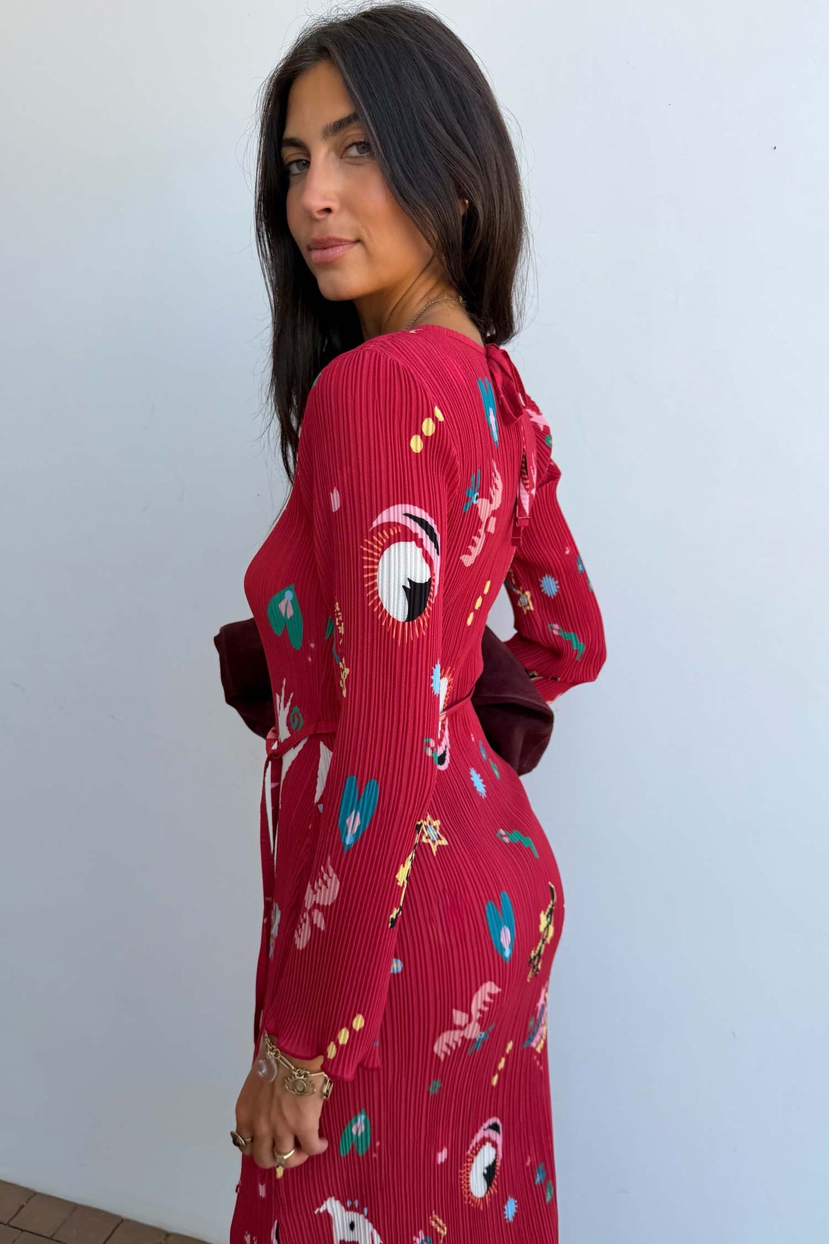 Red Dusk Gaia Dress