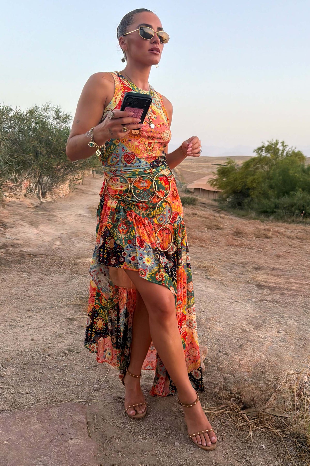 Model is 5ft3” and wears UK size 10/ US 6