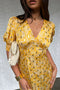 Yellow Mosaic May Dress Petite