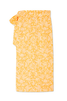 Thumbnail for Yellow Cotton Linen Mosaic Jaspre Skirt