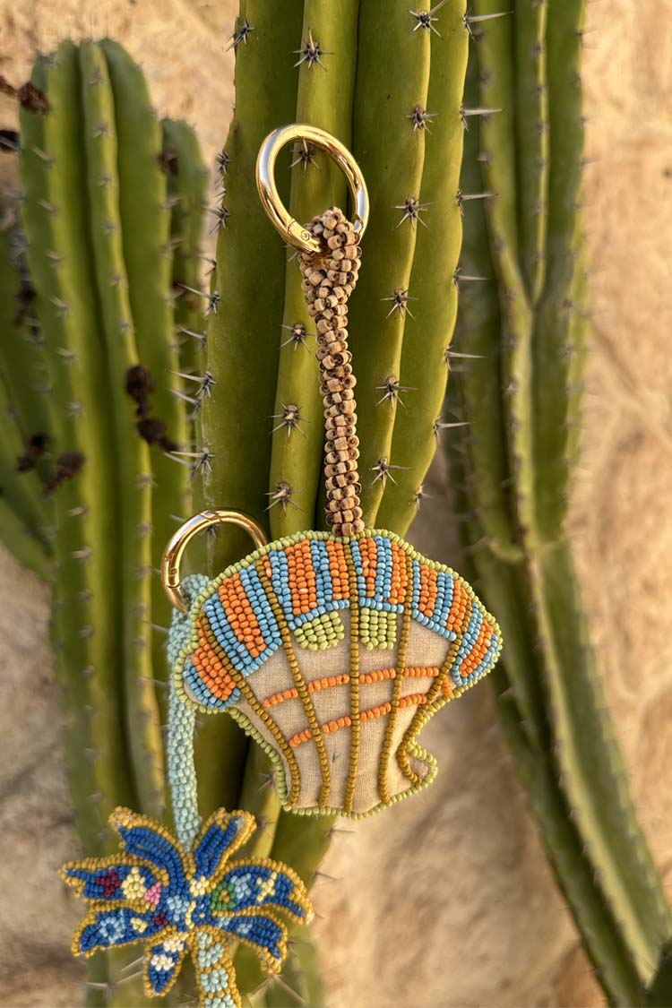 Shell Key Ring – Never Fully Dressed