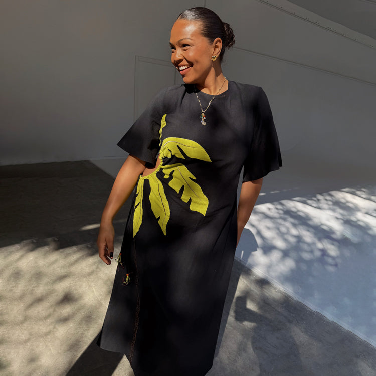 Palm Riviera Dress