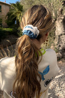 Thumbnail for Denim Scrunchie with Frill
