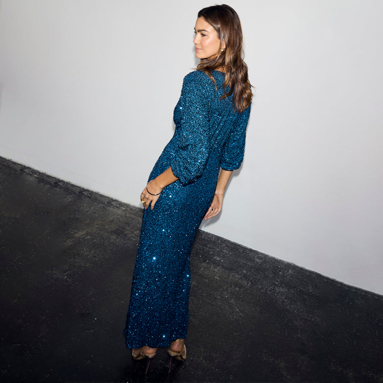 Sequin Emma Dress