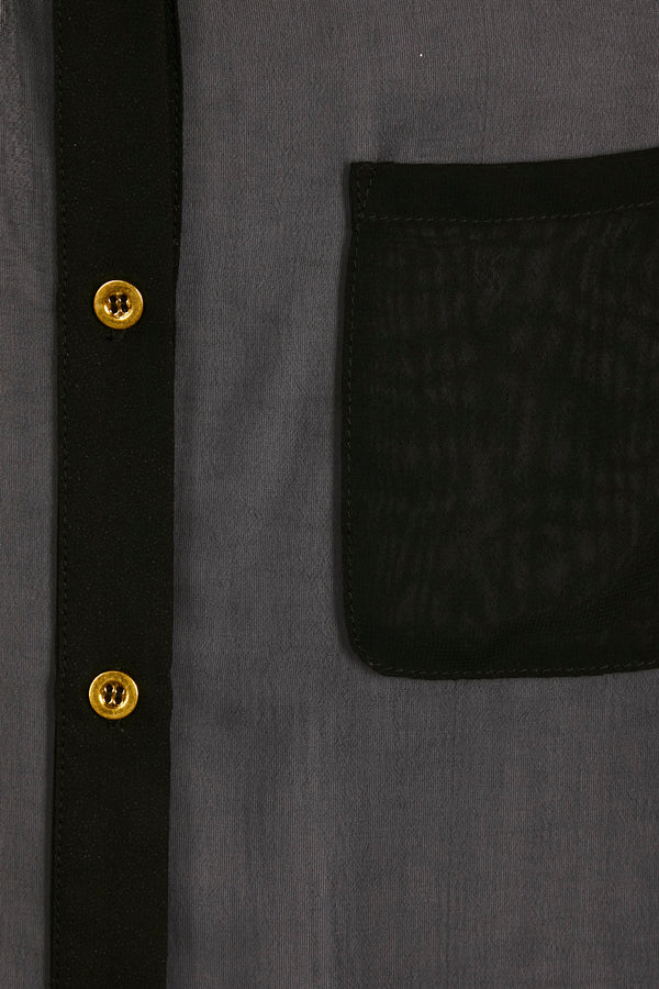 Black Sheer Shirt Never Fully Dressed