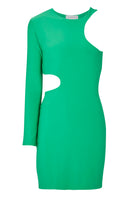Thumbnail for Green Mini Gigi Cut Out Dress