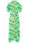 Green Gloria Midi Dress