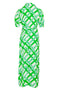 Green Gloria Midi Dress