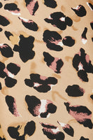 Thumbnail for Brown Leopard Camille Slip Dress