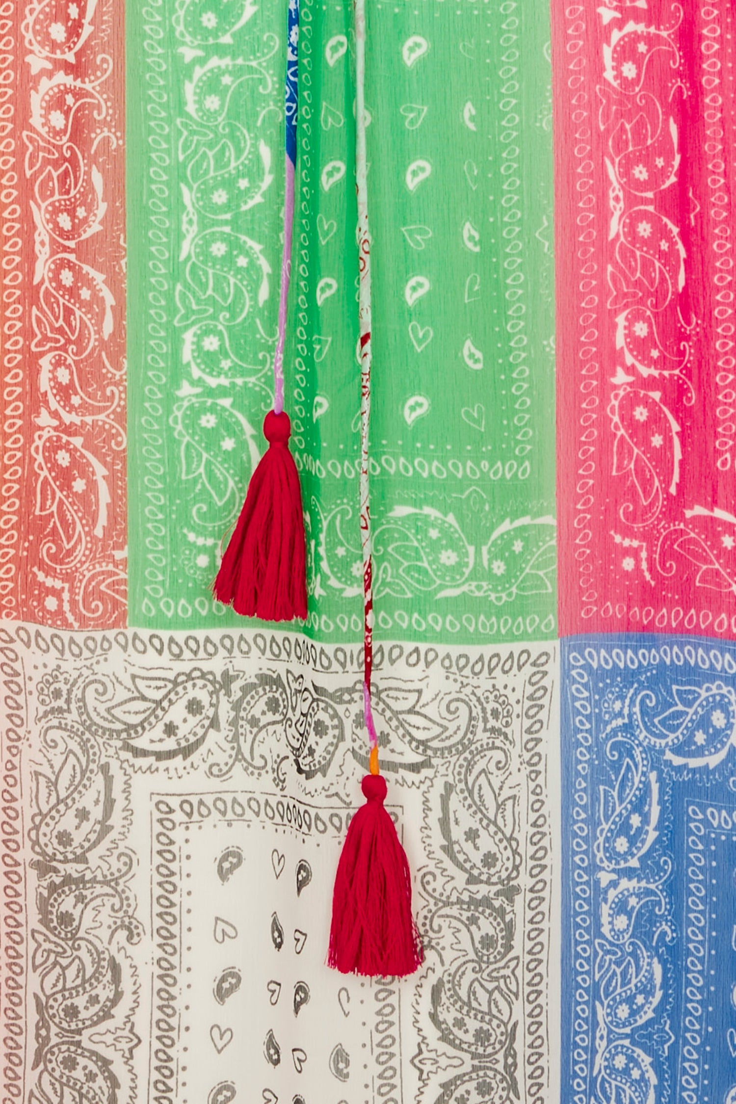 Multi Bandana Riri Dress Never Fully Dressed