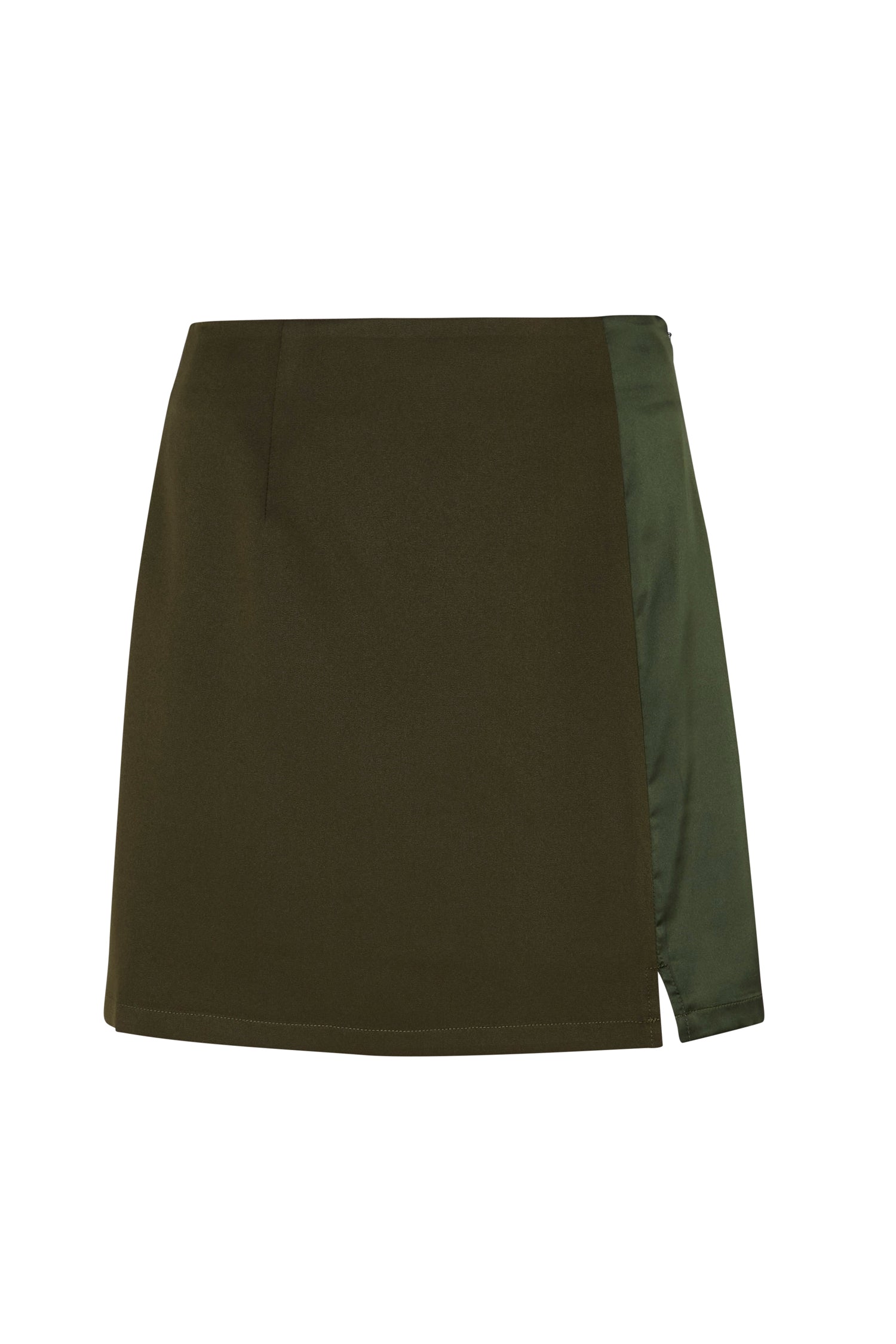 Khaki Mini Skirt