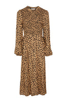 Thumbnail for Leopard Swedish Dress