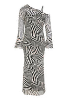 Thumbnail for Zebra Ophelia Dress