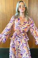 Thumbnail for Swirl Midi Dress