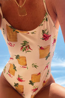 Thumbnail for Cream Cocktail Swimsuit