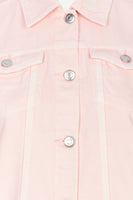 Thumbnail for Dusky Pink Denim Jean Jacket