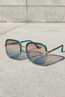 Thumbnail for Blue Tint Lucy Square Sunglasses