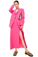 Thumbnail for Model wearing Pink 54 Blazer standing facing the camera