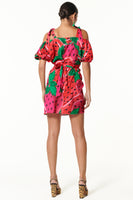 Thumbnail for Model wearing Strawberry Mini Dress back shot