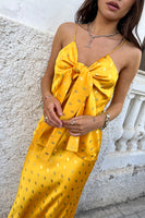 Thumbnail for Model wearing Sunshine Maxi Dorris Skirt 