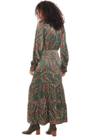 Thumbnail for Model wearing Willow Midi Dress standing facing away from the camera